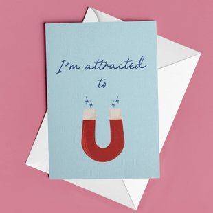 Листівка "I'm attracted to you" LO-05-C фото