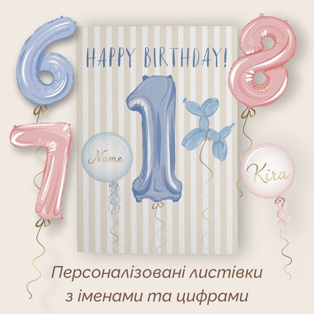 Персоналізовані листівки