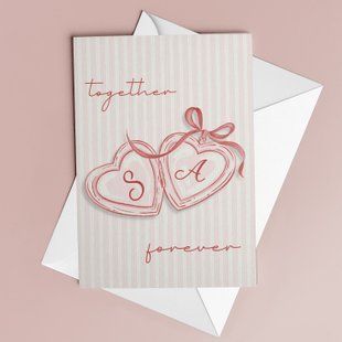 Персоналізована листівка &laquo;Together Forever&raquo; LO26-03-C фото