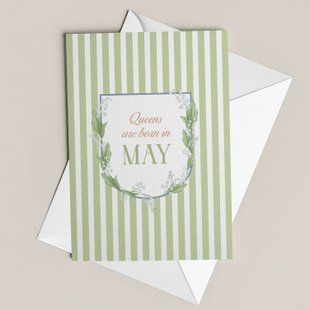 Queens are born in May QB-05-C фото