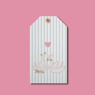 Бірка "Two swans" LO-07-T фото