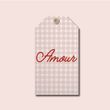 Бірка "Amour" LO26-07-T фото