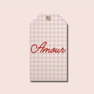 Бірка "Amour" LO26-07-T фото
