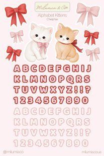 Стікерпак &laquo;Alphabet kittens&raquo; SP-06 фото