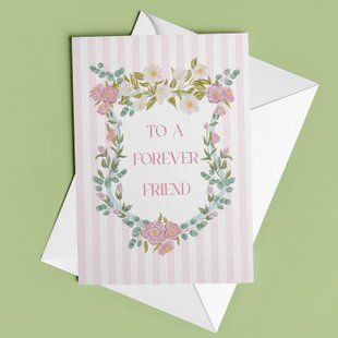 Листівка "To a forever friend" FR-04-C фото