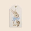 Бірка - кроликом &laquo;Easter mood&raquo; блакитна EA-07-T фото