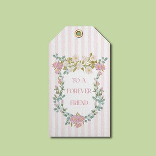 Бірка "To a forever friend" FR-04-T фото