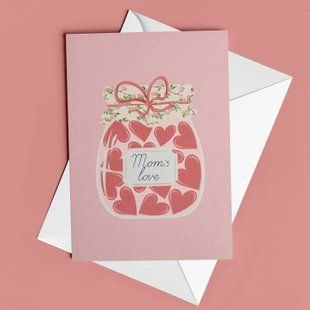 Листівка "Mom's love" MO-03-C фото