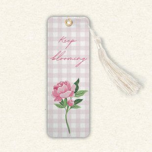 Книжкова закладка "Keep blooming"  BM-05 фото