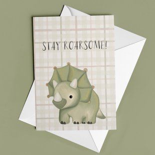 Листівка "Stay ROARsome!" KD-29-C фото