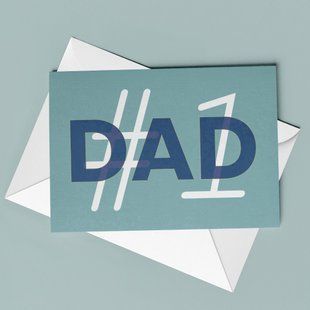 Листівка "Dad #1" MN-04-C фото