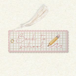 Книжкова закладка &laquo;Back to school&raquo; BS-11 фото